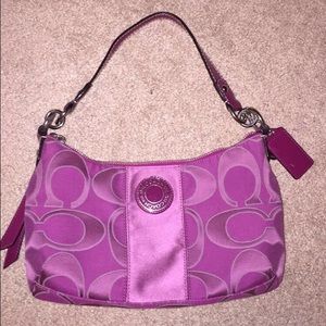 Pink Coach purse