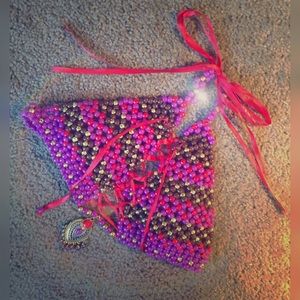 Kandi lace up halter