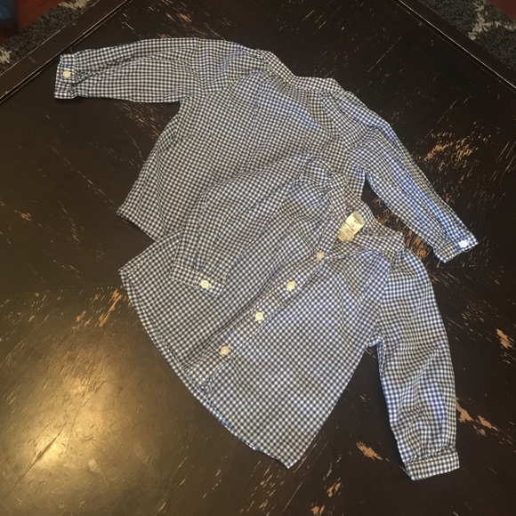 Blue Checked Blouse