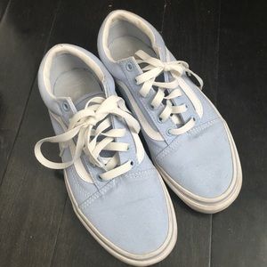 Vans Shoes - Light Blue Old Skool Vans Sneakers Vans Shoes - Light Blue Old Skool Vans Sneakers