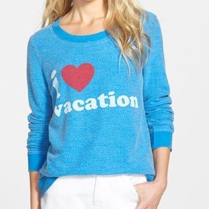 I Love Vacation Sweatshirt