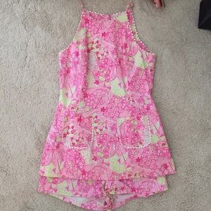 Vintage Lilly Pulitzer dress and shorts set