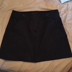 Theory black skirt