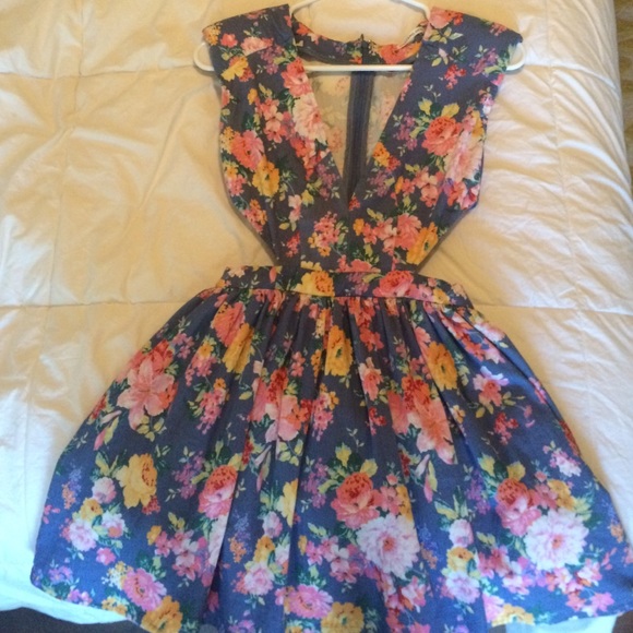 Floral Fit & Flare Dress