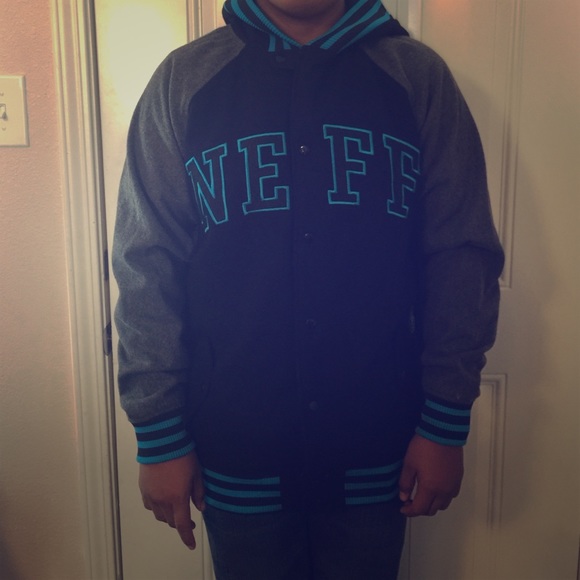 NEFF LETTERMAN JACKET - Picture 1 of 2