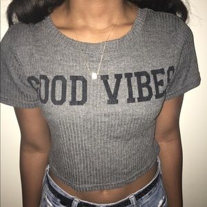 Good Vibes Crop Top