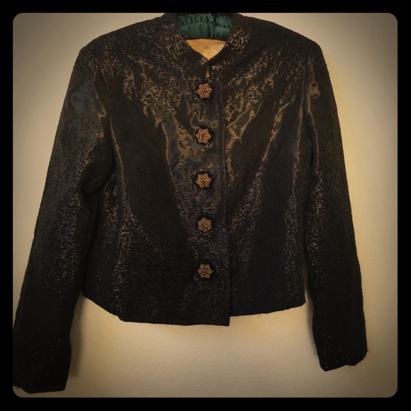 100% silk jacket - Picture 1 of 4