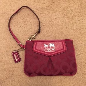 Coach wristlet