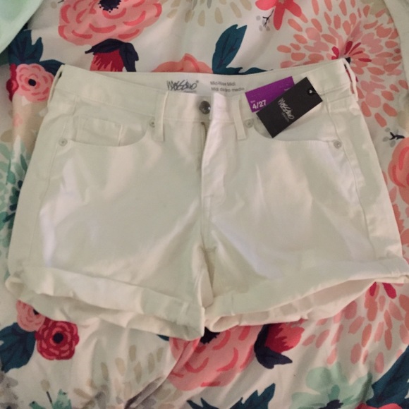 White shorts