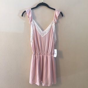 Kendall + Kylie Blush Romper