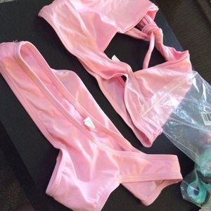 Light pink bathing suit