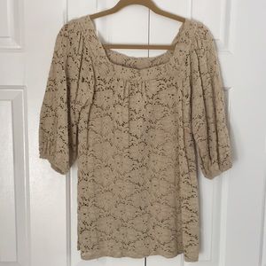 Lace Anthropologie Top