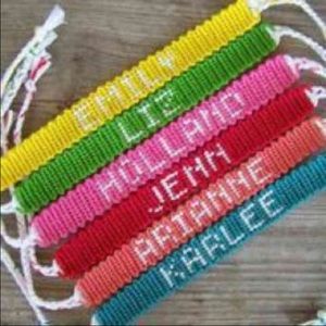 Name bracelet