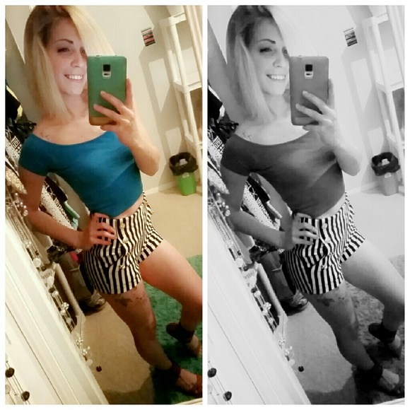 highwaist sailor shorts