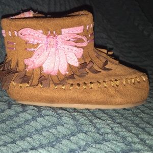 Price CUT!! Very unique baby moccasins!!