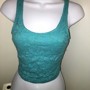 Lace crop top