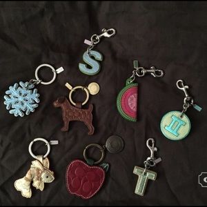 Assorted Coach Keyfobs