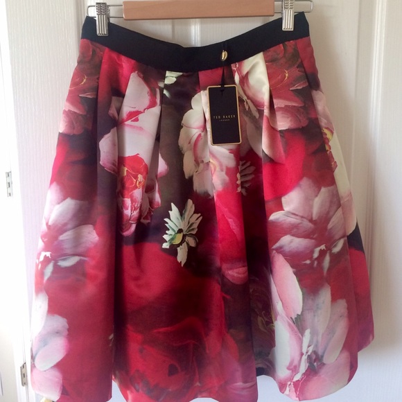 Ted Baker | Rose on Canvas Full Skirt