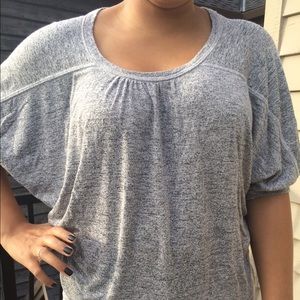 Forever 21 Women's Heather Gray Dolman Top