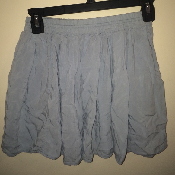 Blue skirt
