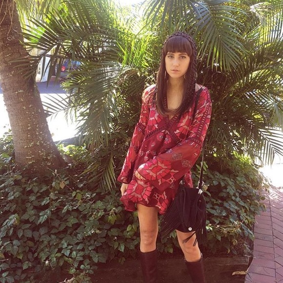 BNWT ❤️FOR LOVE AND LEMONS❤️ BARCELONA DRESS RED