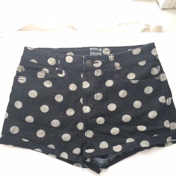 Urban Outfitters Tripp NYC Cuffed Polkadot Shorts