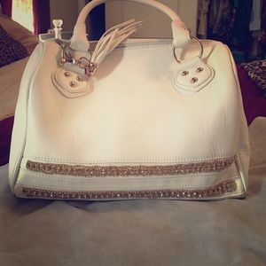 White purse