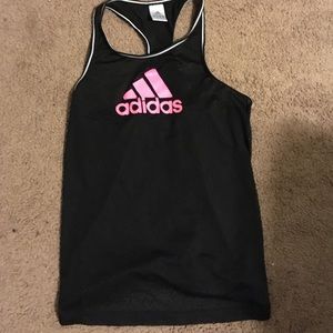 🌟Racerback Adidas black workout top🌟