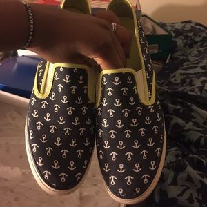 Wore once slip on sperrys