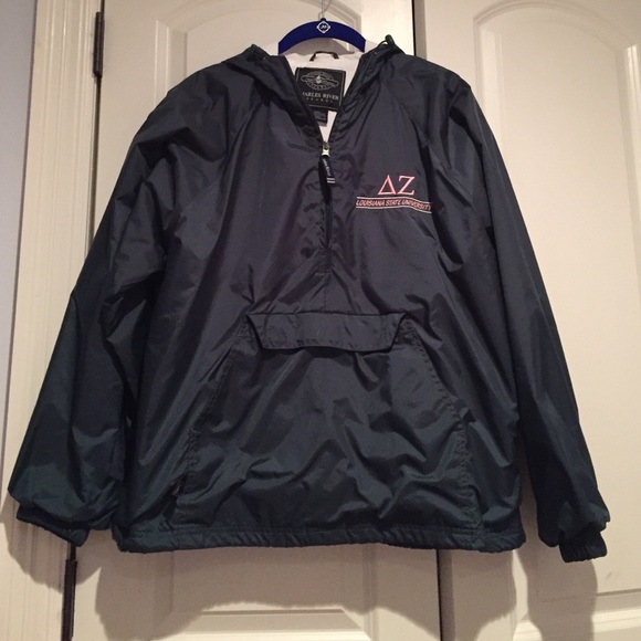 Charles River Jackets & Blazers - Delta Zeta anorak