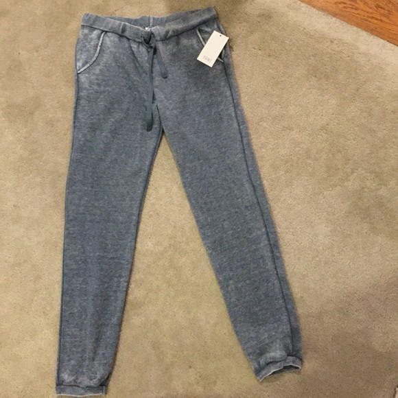 navy/grey sweat pants - Picture 1 of 4