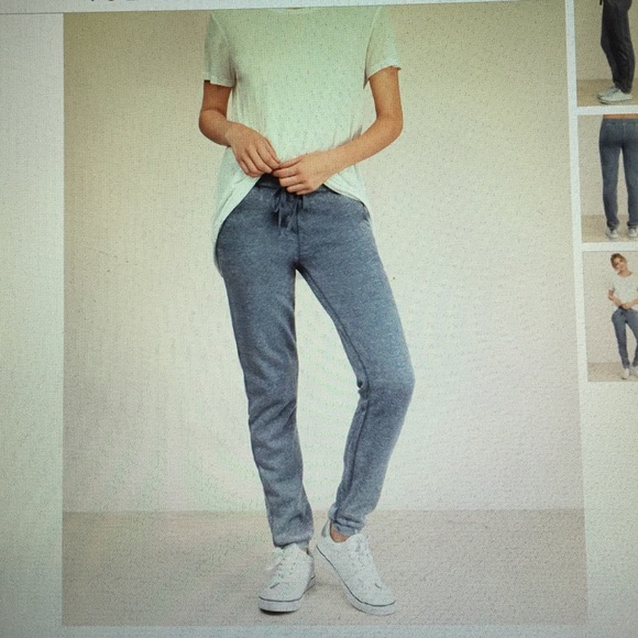 navy/grey sweat pants - Picture 4 of 4