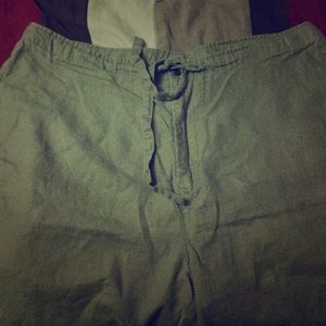Nautica Men's linen pants, Large