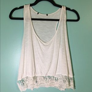 BOHO WHITE TANK TOP