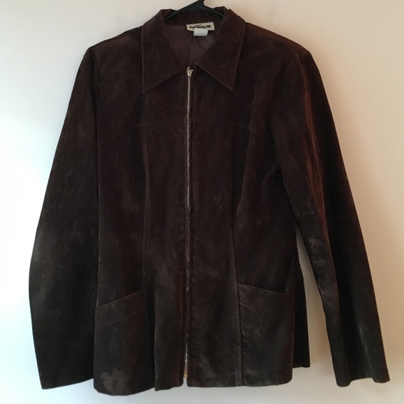 🚪Suede Jacket🚪 - Picture 2 of 4