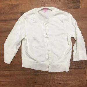 White Lilly Pulitzer Cardigan