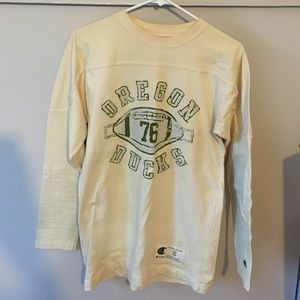 Oregon Ducks vintage-style football tee