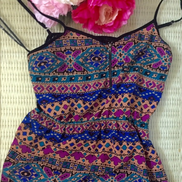 Forever 21 Aztec Print Summer Dress