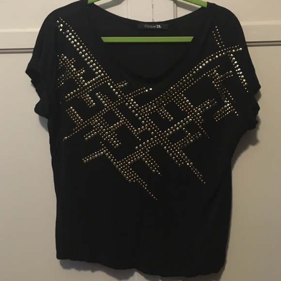 Forever 21 Studded Shirt