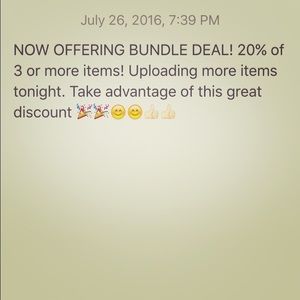 BUNDLE DEAL
