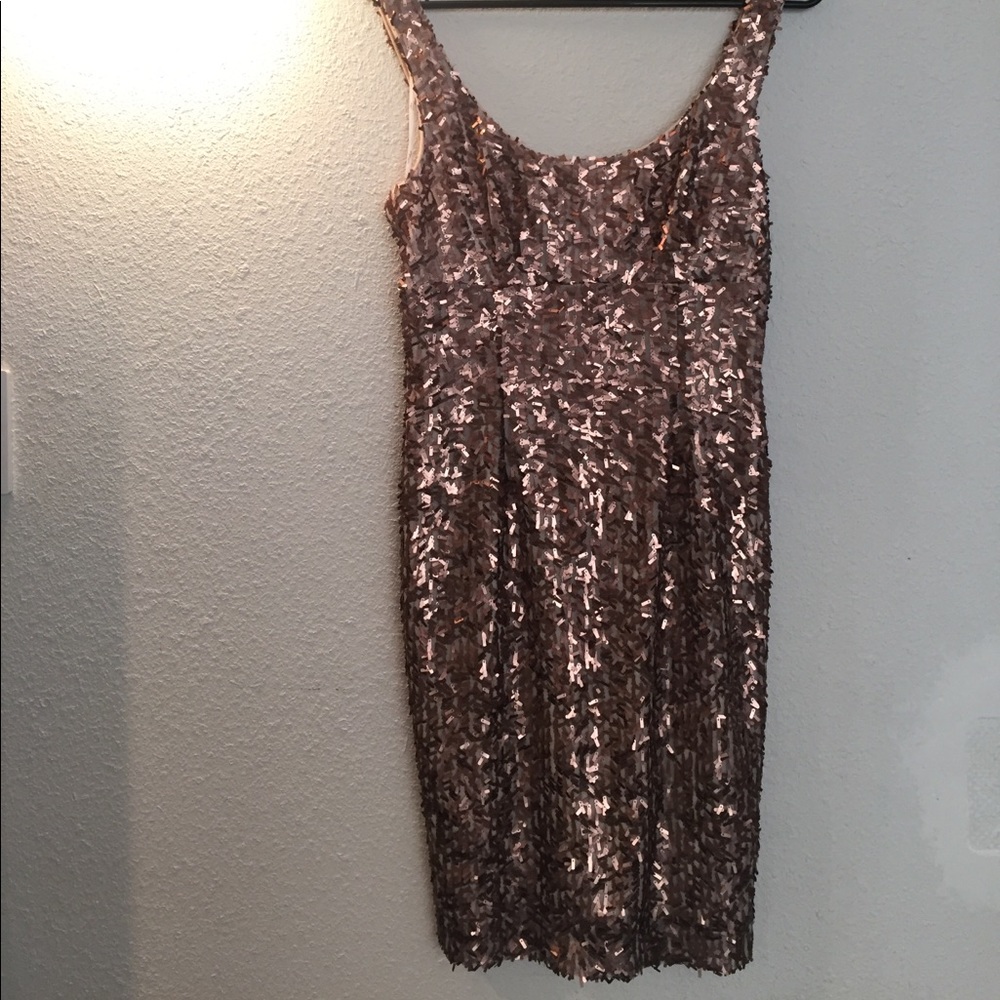 Suzi Chin by Maggy Boutique bronze Dress!