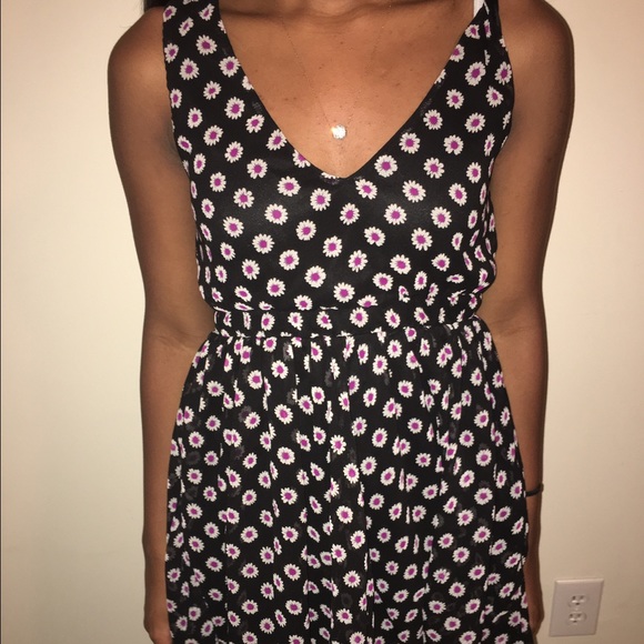 Black Floral Dress
