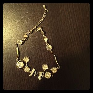 Letter M Mickey Mouse Bracelet