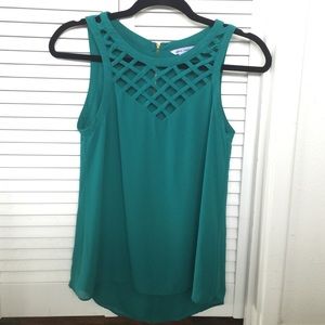 Naked Zebra Lattice Top