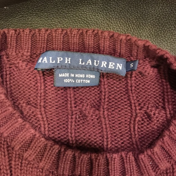 RALPH LAUREN 25S LONG-SLEEVE PULLOVER SWEATER 207
