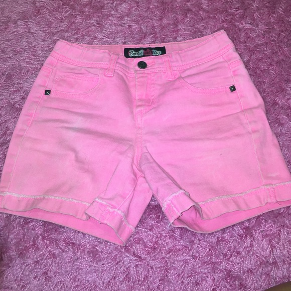 Imperial star kids shorts- pink and size medium