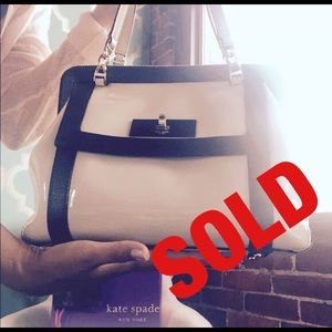 Kate Spade Patent Leather Bag with shoulder strap