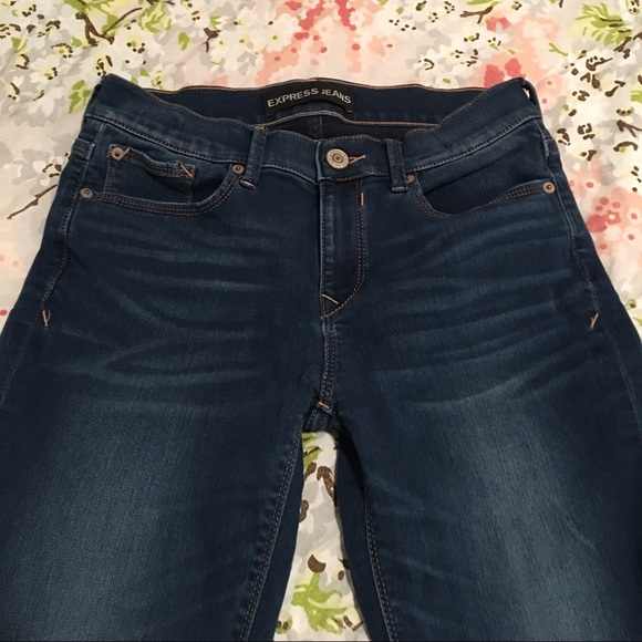 Express Denim - Express Legging Mid Rise Skinny Jeans
