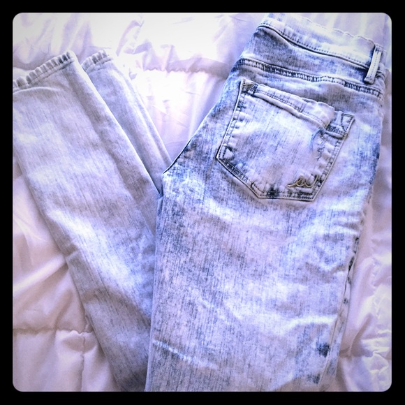Express light wash jeans