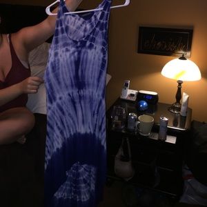 Tie dyed dress
